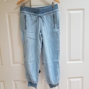 Cloth & Stone Chambray Tencel Utility Joggers